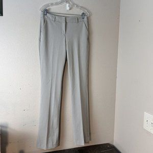 Express Columnist Barely Boot Mid Rise Dress Pants Womens Size 8 Long Tan